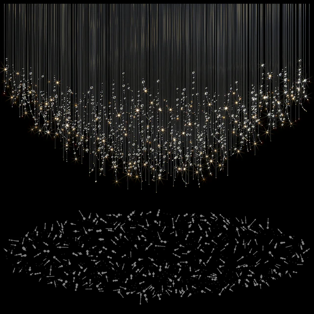 Chandelier Light Vargov - Fiber — Descargar