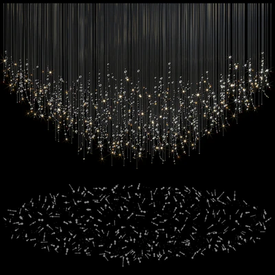 Chandelier Light Vargov - Fiber — Ver 1