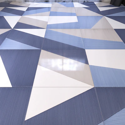 Marble Floor Set 9 - Vray Material — View 3