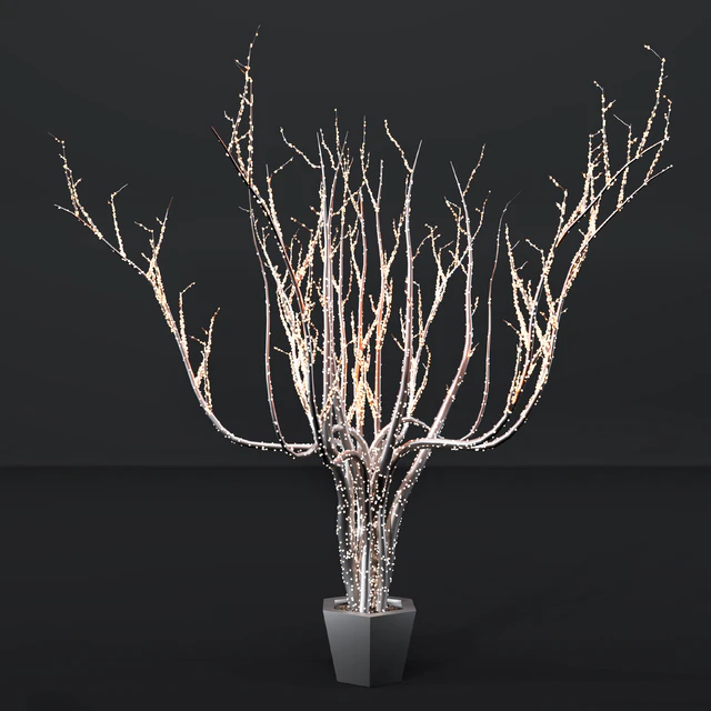 Outdoor lighting installation 3D model — Descargar