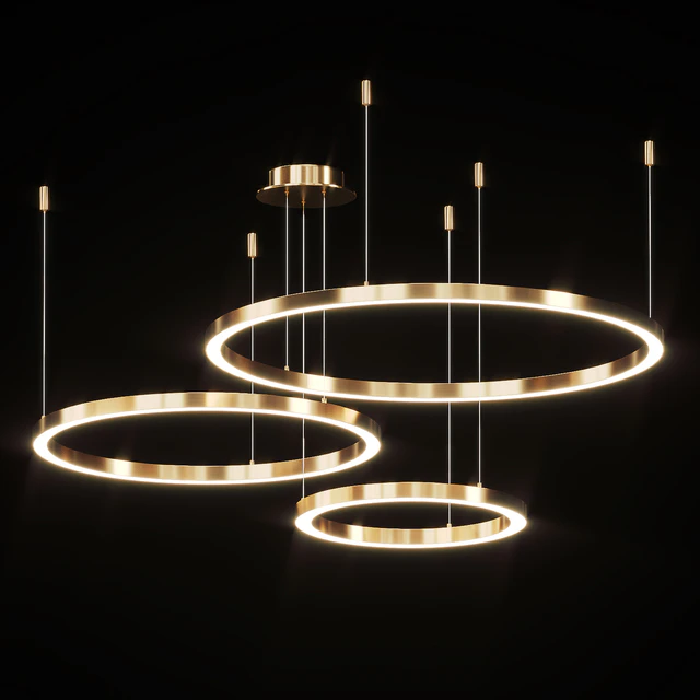 Series of LED ring light combinations — Скачать