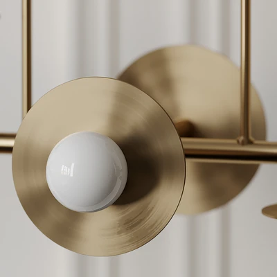 Nodes 8 Light Linear Suspension by Kelly Wearstler — Ver 3