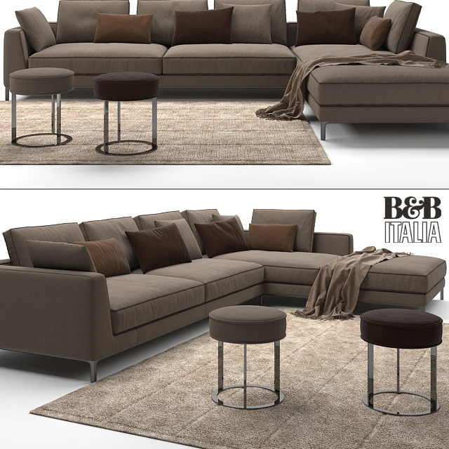 MAXALTO B&B ITALIA Lucrezia 'To Size' Sofa — Скачать