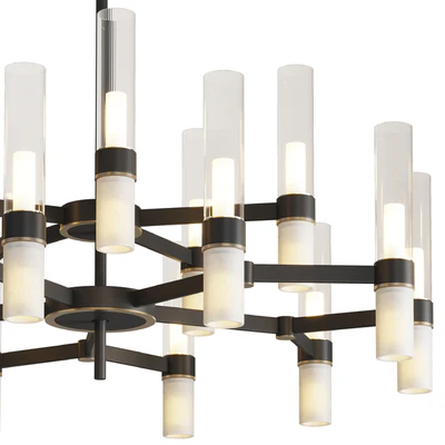 Chandelier Dantone Home Trumpet 100 cm — Ver 4