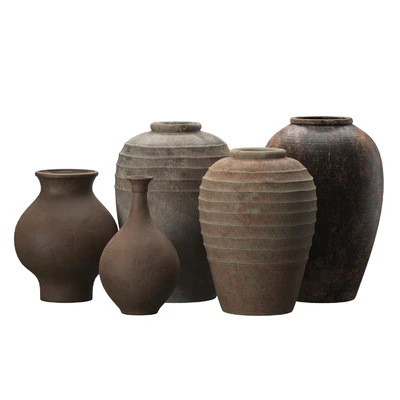 Artisan clay vases set 2 — View 4