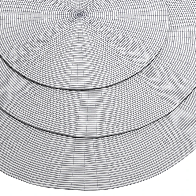 Natural Round Spiral Braided Jute Rug — Descargar