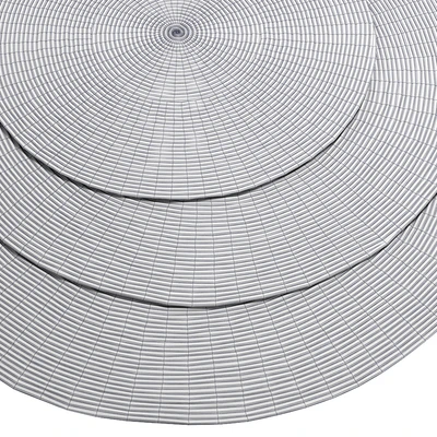 Natural Round Spiral Braided Jute Rug — Ver 3