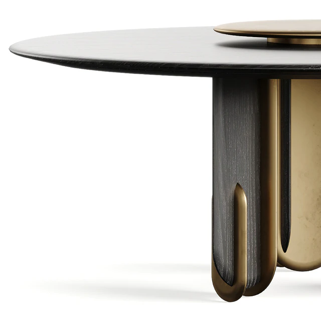 Laura Meroni Talento Round Dining Table — Скачать