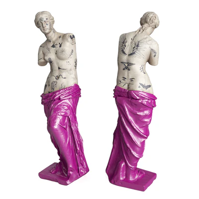 Venus Modern sculpture with tattoo — Ver 6