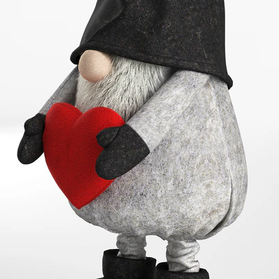 Christmas soft toy Gnome 02 — Ver 2
