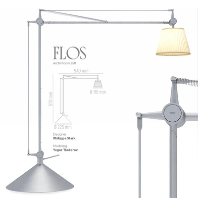 Archimoon Soft Table Lamp Flos — Вид 1