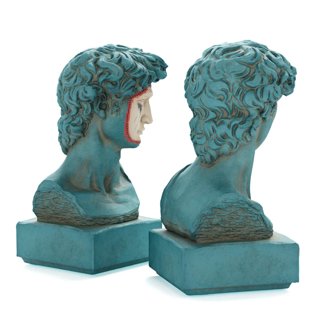 David Michelangelo masked bust — Descargar