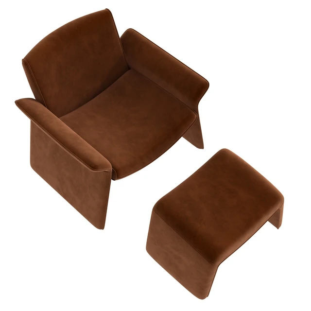 Verellen furniture Oakley lounge chair and ottoman — Descargar