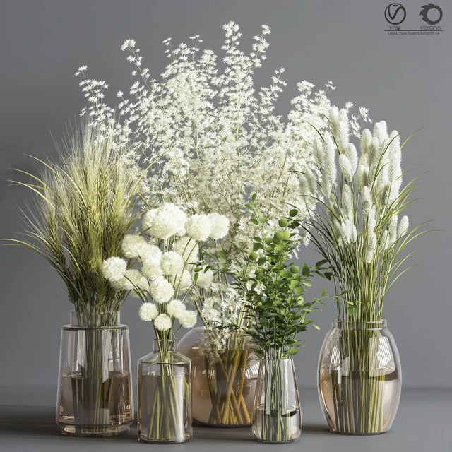 Collaction Plants Bouquet 04 — Скачать