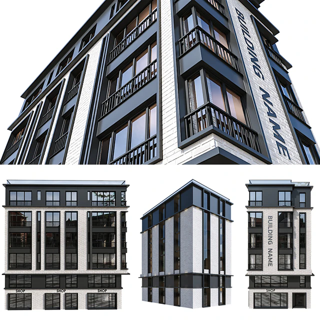 Modern Residential Building 21 — Descargar