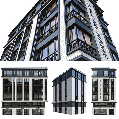Modern Residential Building 21 — Ver 3