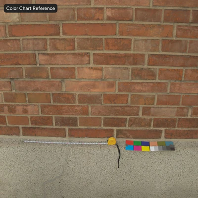 dirty english bond brick wall texture — Вид 5
