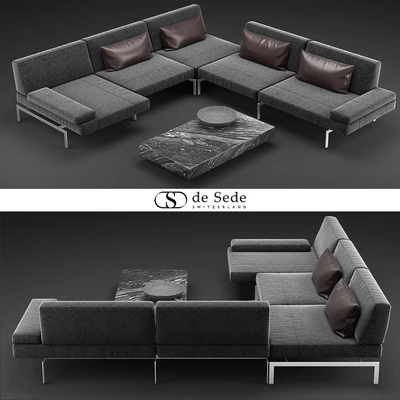 De Sede DS-904 Sofa — Ver 1