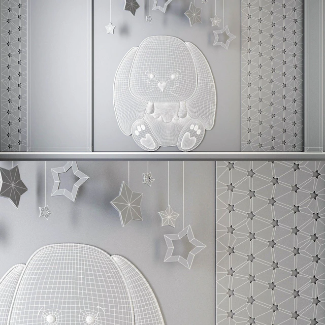 Wall panels for children   bunny (2) — Descargar