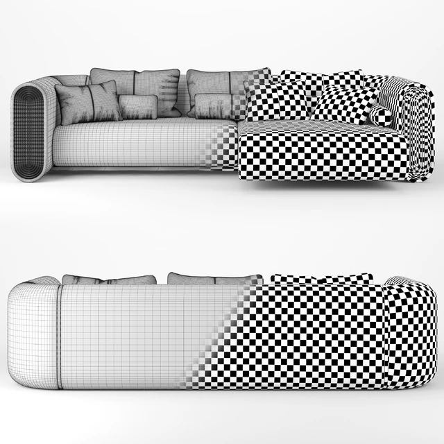 Corner sofa De la espada Autoban — Скачать