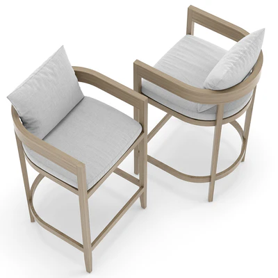 RH Outdoor Baimain bar chair — Вид 2
