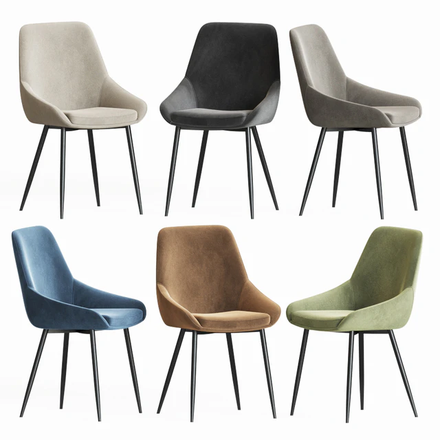 Alfie Fabric Dining Chair Interiorsecrets — Descargar