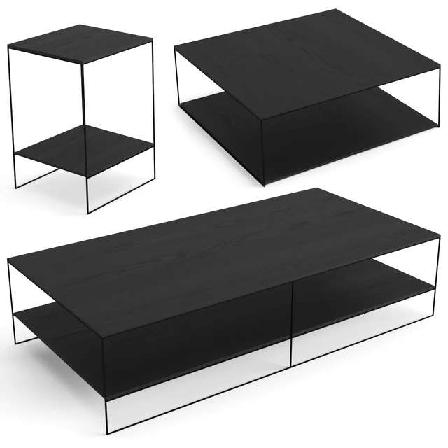 Minotti Liam coffee table set — Скачать