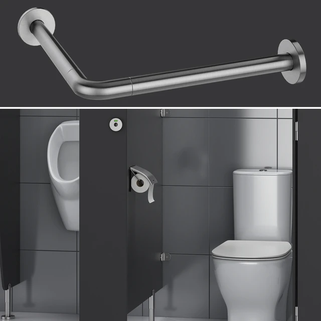 Sanitary partitions for public toilets FunderMax 1 (constructor) — Descargar