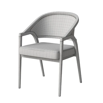 Aimee Dining Arm Chair in Cinder — Ver 4