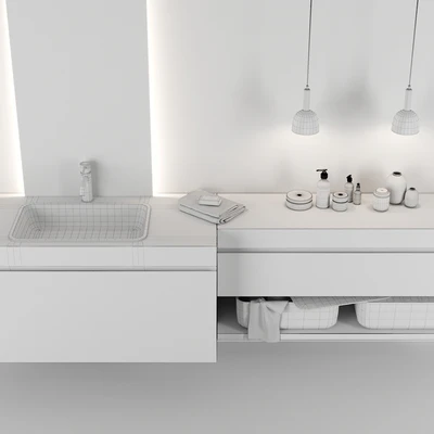 Bathroom furniture set 2 Scavolini QI — Вид 3