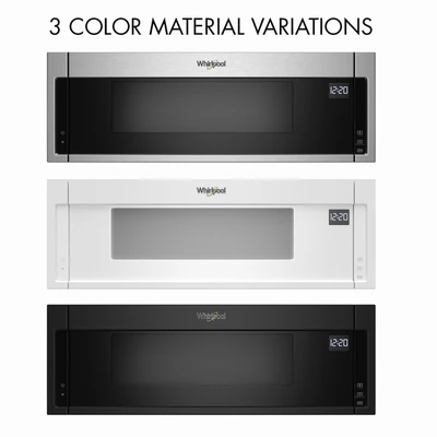 Whirlpool kitchen microwaves — Ver 4