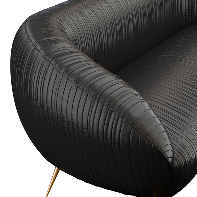 Kelly Wearstler Souffle Settee Leather — Скачать