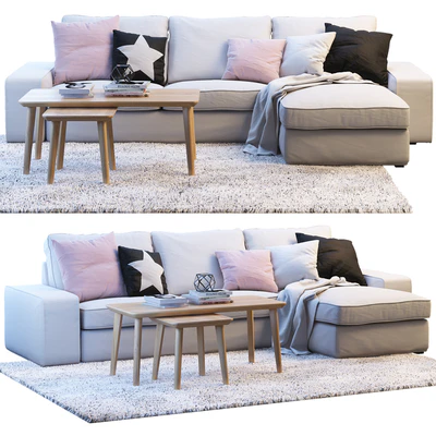 Sofa Ikea Kivik 3 — Ver 1