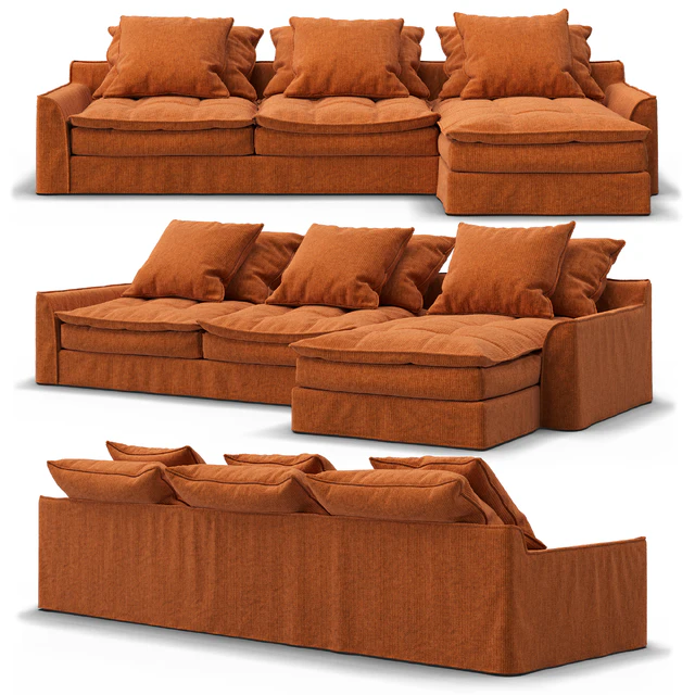 Furninova Sake LC sofa in 3 colors — Descargar