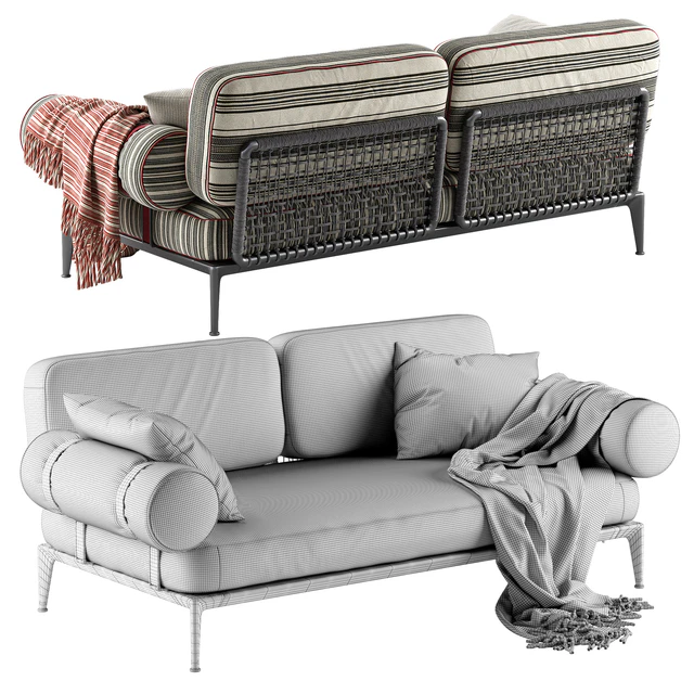 B & B Italia Ribes sofa 1 — Descargar