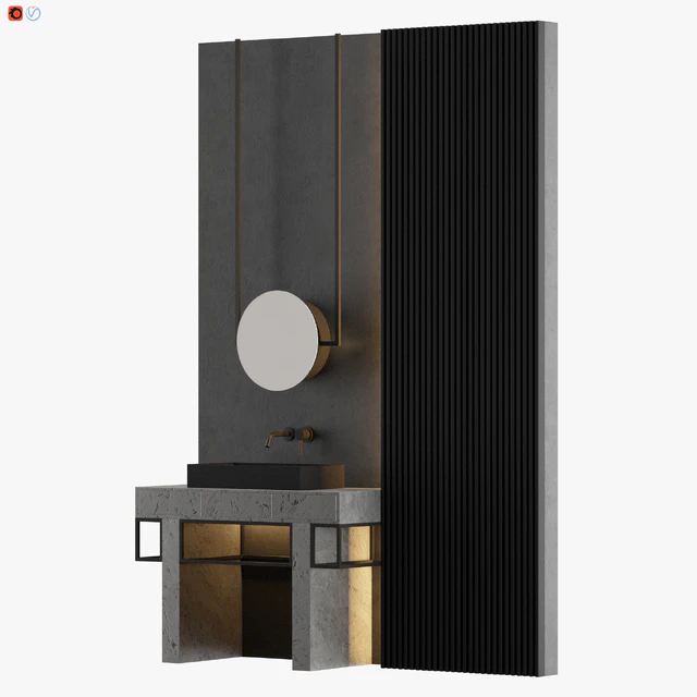 MODERN - Gray Bathroom 19 — Descargar
