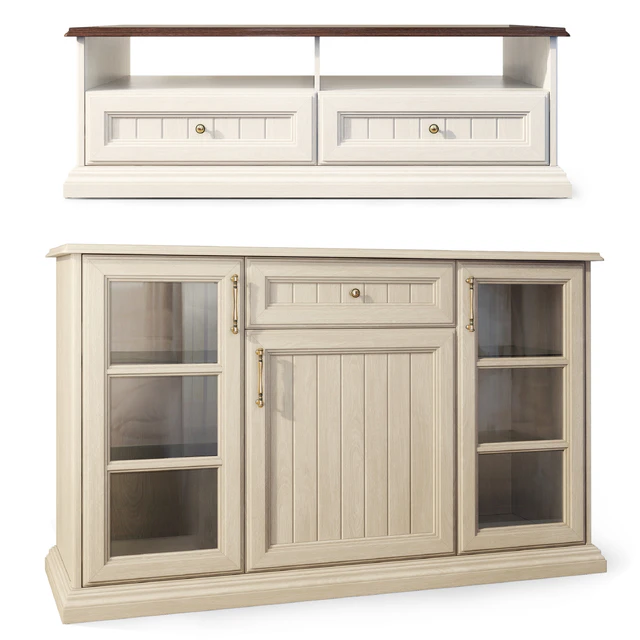 Chest of drawers and TV stand Margaret. Sideboard, TVstand by Lazurit — Descargar