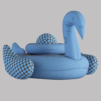 Swan Pool Float — Ver 4