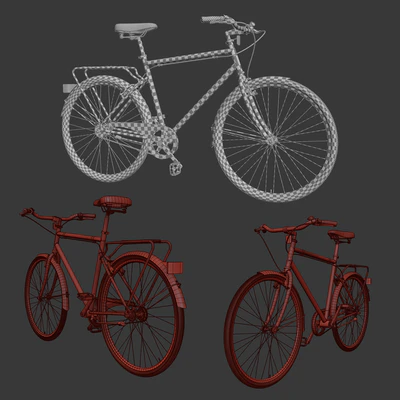 Men's  Vintage Bike / Bike Vintage Roadster — Ver 2