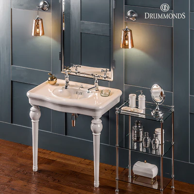 Drummonds - The Single China Windermere Vanity Basin — Вид 2