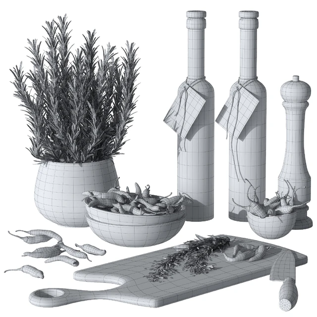 Kitchen decor set — Descargar