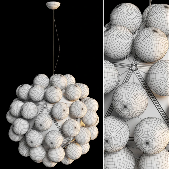 Hanging Designer Luminaire TARAXACUM by Flos — Скачать
