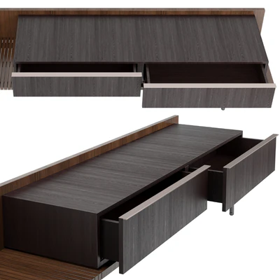 книжные шкаф Minotti Superquadra 2021 collection № 1 — Вид 4
