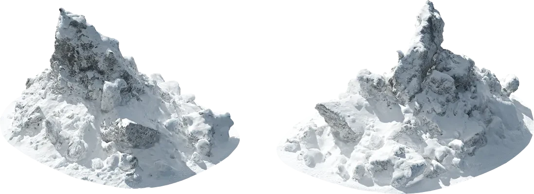rocky snow pile 002 — Descargar