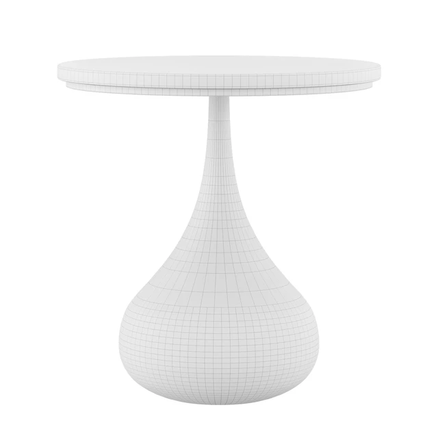 Mateo Side Table Aged Brass — Descargar