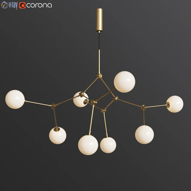 Drop Chandelier - Bulb — Скачать