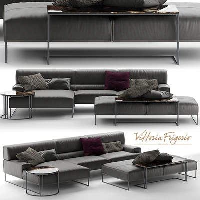 Sofa frigerio salotti CLOUD — Ver 1