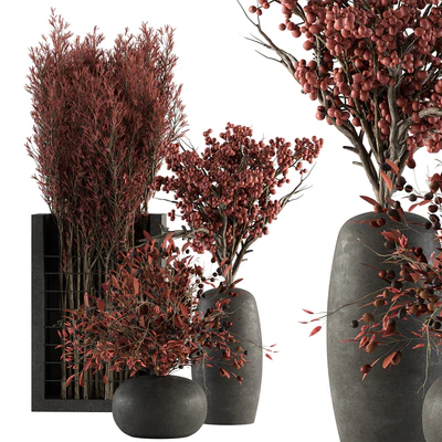 Bouquet 108 - Red Plants — Ver 1