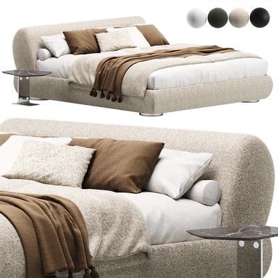 Supermoon Bed by Minotti — Ver 1