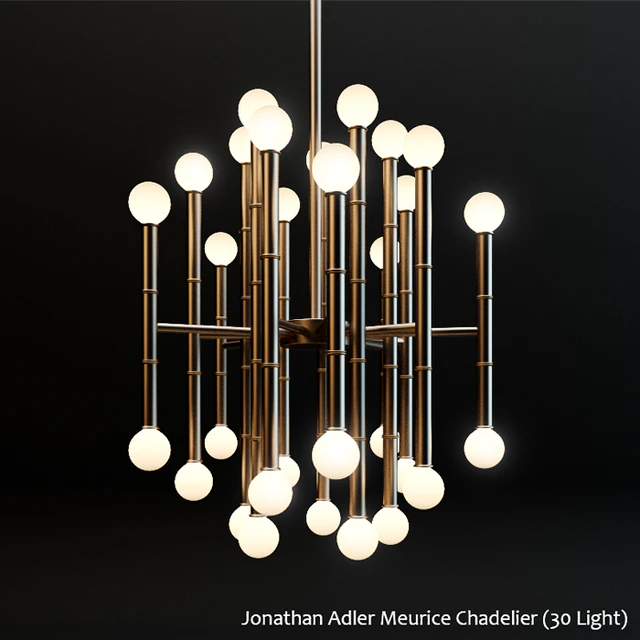 Jonathan Adler Meurice Chandelier (30 Light) — Descargar